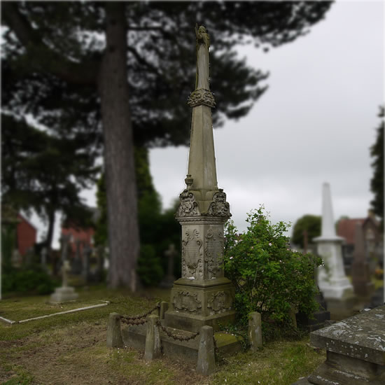 The grave of Joseph Firbank