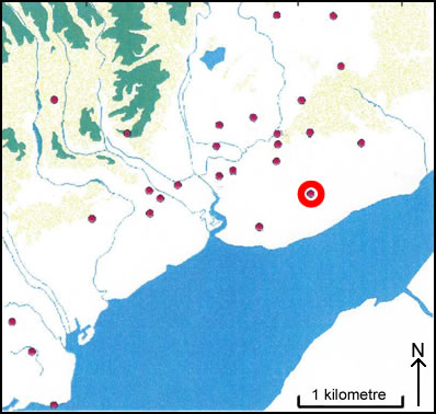 Location of Wilcrick Hillfort – Bishton