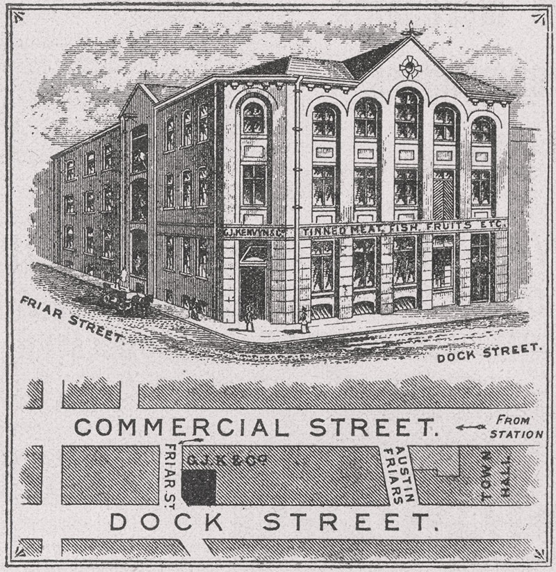 G.J. KENVYN & COMPANY Dock Street Newport 1904