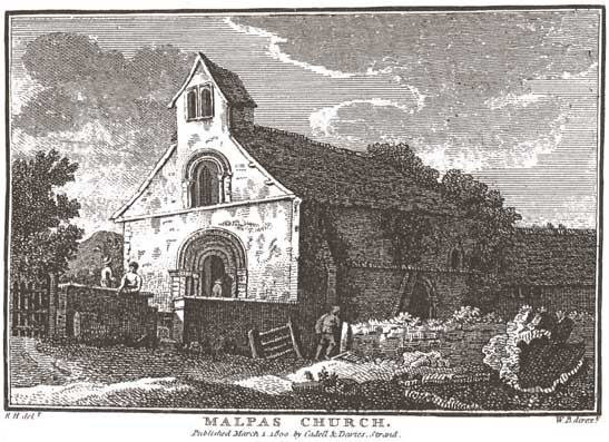 Malpas Church 1801