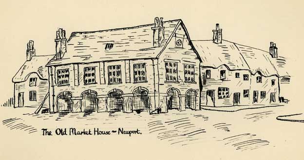 The old market house, Newport