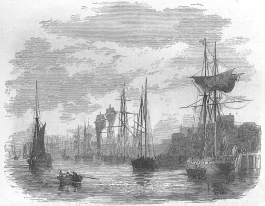 The Quay at Newport 1861