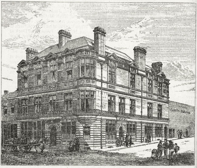 148 Commercial Street, 1886, The Talbot Hotel, Newport, Mon.