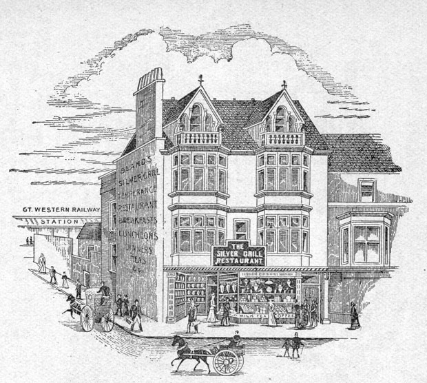 58 High Street Newport, 1905 - The Siver Grill Restaurant
