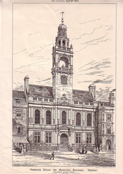Newport Town Hall 1883 Municipal Buildings
