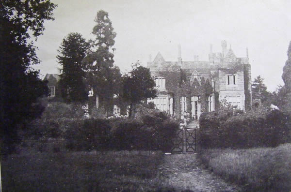 Photogarph of Malpas Court from the South East c 1910