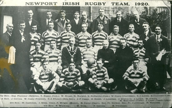 Newport Irish Rugby Team 1920