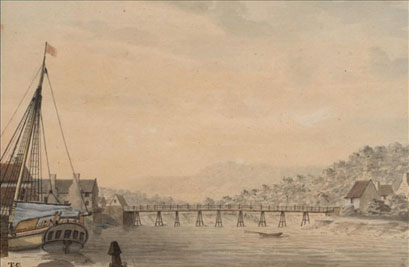 Caerleon Bridge and Wharf