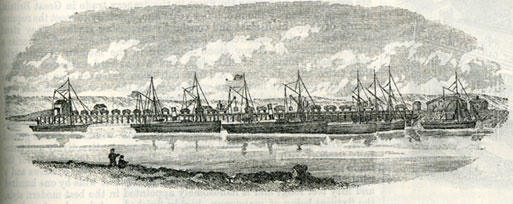 Great Western Wharf and Railway in 1893