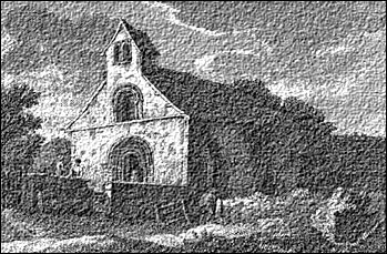 Malpas Church Newport Wales - engraving from Coxe's 'An Historical Tour in Monmouthshire.'