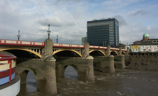 Newport Town Bridge 2007.