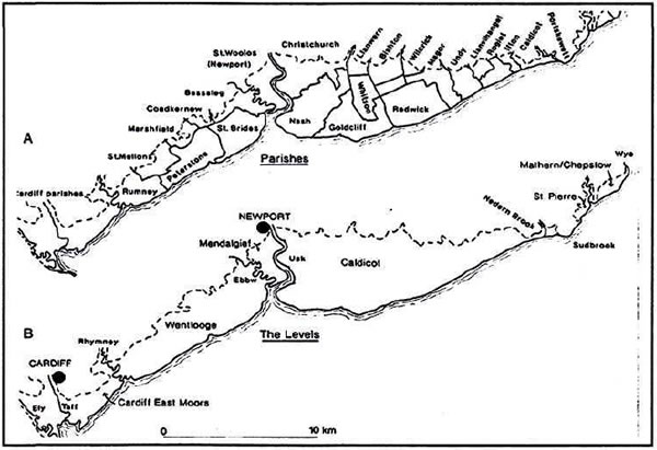 The Gwent Levels. After Rippon 1996