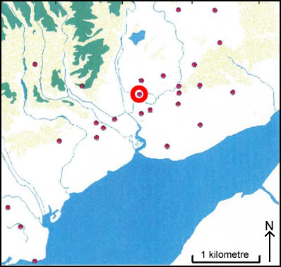 Location of Lodge Hill – Caerleon 