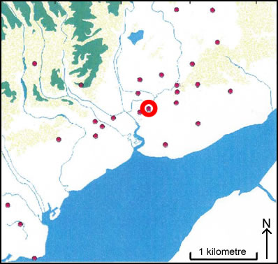 Location of St Julians Wood Camp