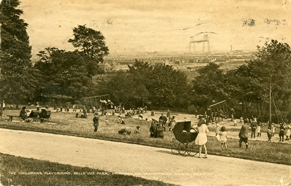 The children's playground Belle Vue Park