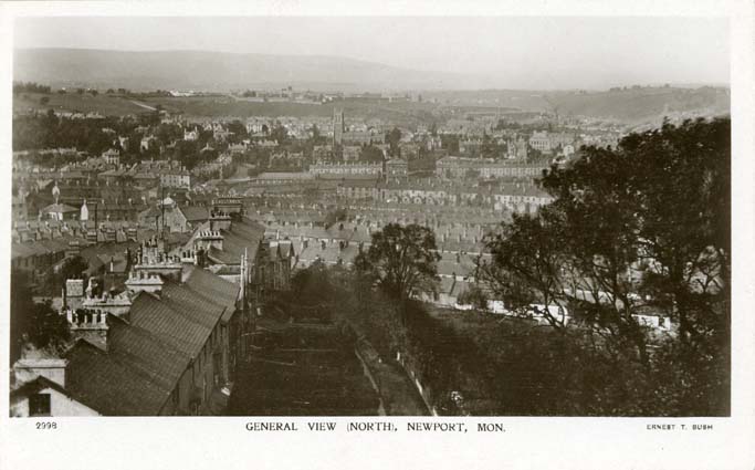 General View North Newport Mon.