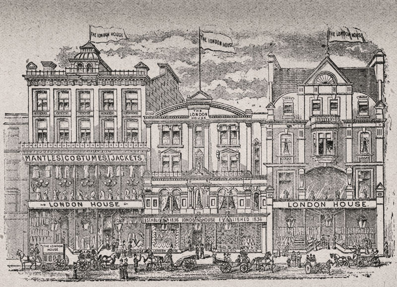 THE LONDON HOUSE, 165 to 168 Commercial Street Newport, 1896