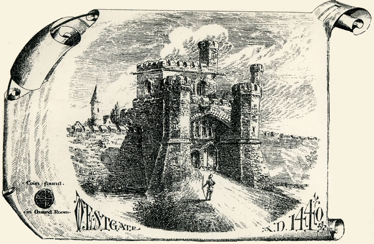 The West Gate of Newport 1440