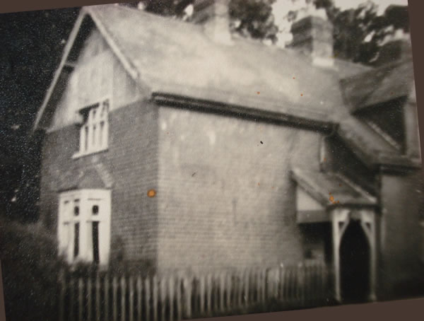 Gothic Cottage, Malpas Road, Newport in the 1940s.